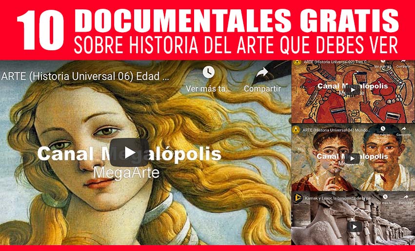 HISTORIA del ARTE 10 Documentales GRATIS 🥇 CLICK AQUI