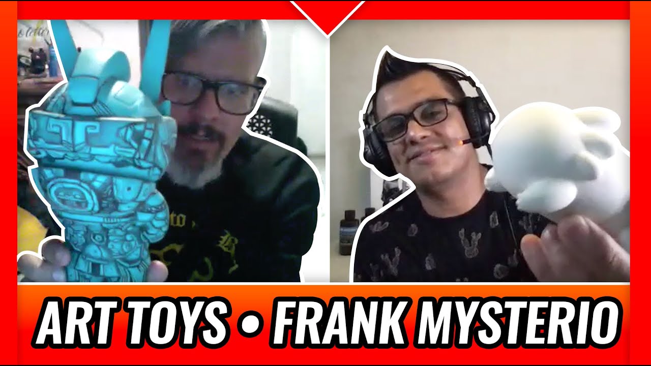 FRANK MYSTERIO platicas creativas con creadores y artistas mexicanos art toys mexico